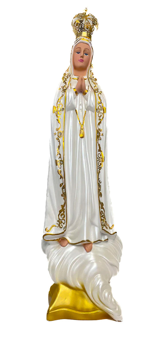 Imagem Nossa Senhora de Fátima 60 cm Imagem Nossa Senhora de Fátima 60 cm